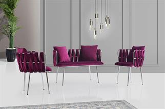 Karataş CC-2236 Çınar Çay Seti BF-08/Krom Ayak