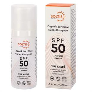 Soltis Organik Güneş Koruyucu SPF50+ 50 ml