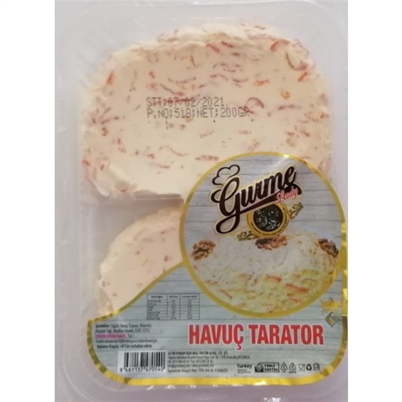 Gurmelady Havuç Tarator 200 gr