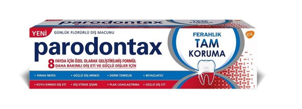 Parodontax Diş Macunu Ferahlık Tam Koruma 50 Gr