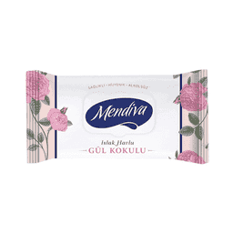 Mendiva Gül Kokulu Islak Havlu 60'lı