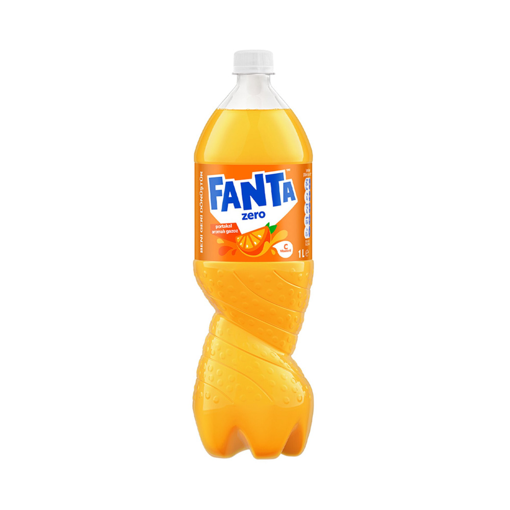 Fanta Portakal Şekersiz 1 lt