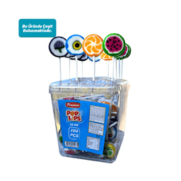 Fenomen Lolipop Pop Sert Şeker 12 G