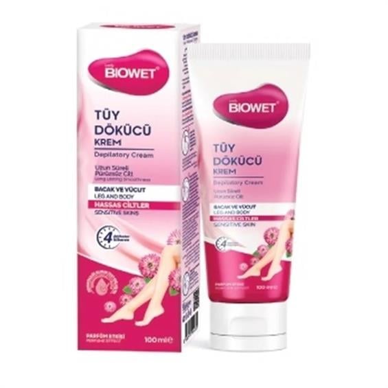 Biowet Tüy Dökücü Krem Kadınlar İçin Hassas Ciltler 100 ml 