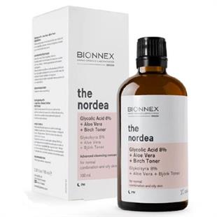 Bionnex The Nordea Glycolic Acid 8% Aloe Vera Birch Toner 100 ml