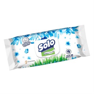 Solo Islak Havlu 90 Adet Okyanus Ferahlığı
