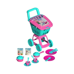 Oyuncak Market Arabası ve Mutfak Seti