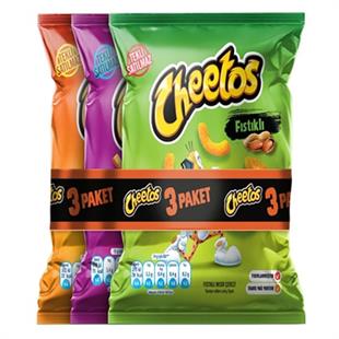 Cheetos Cips Mısır Cipsi 3'lü Paket