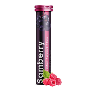 Samberry Kara Mürver Ekstresi Vitamin C Çinko 20 Efervesan Tablet