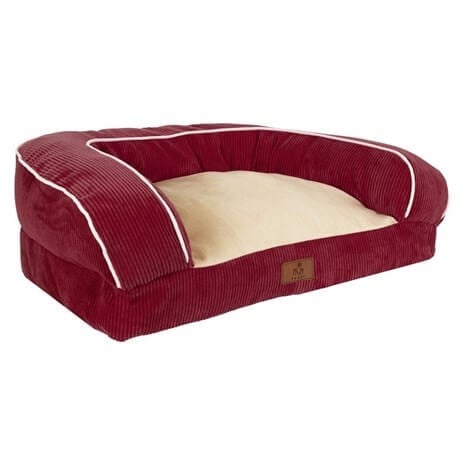 Peggy Fitilli Köpek Yatağı Large 85x70x20 Kırmızı