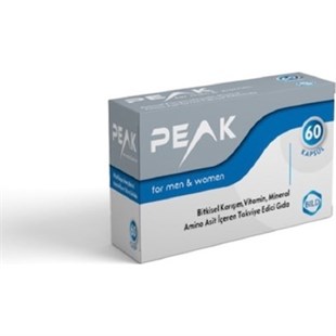 Peak Bitkisel Karışım Vitamin & Mineral 60 Kapsül