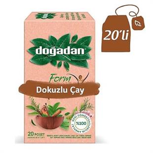 Doğadan Form Dokuzlu Bitki Çayı 20'li