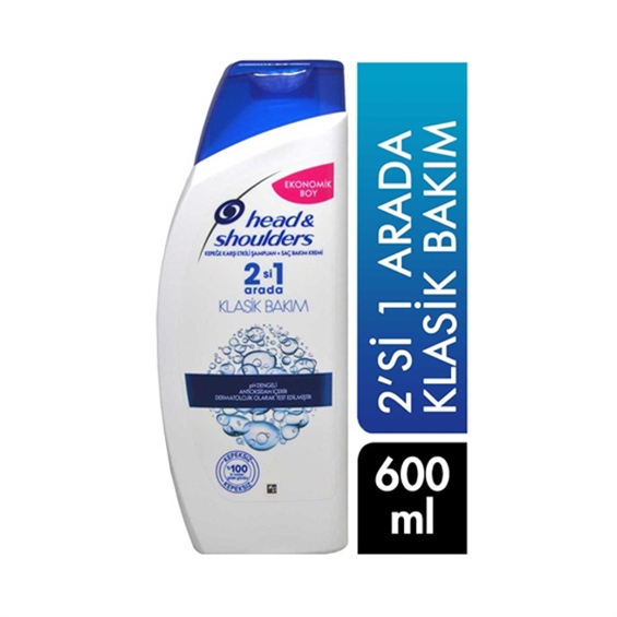 Head & Shoulders Şampuan Klasik 600 ml