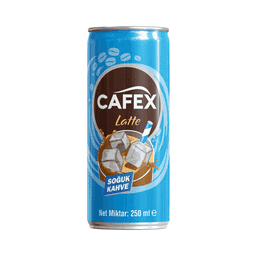 Cafex Soğuk Kahve Latte 250 Ml