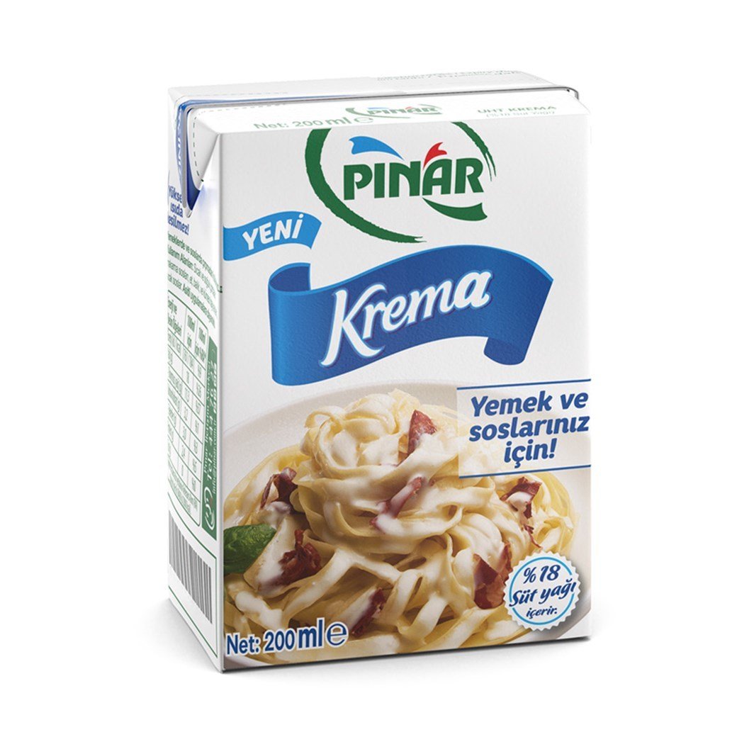 Pınar Krema %18 Yağlı 200 ml