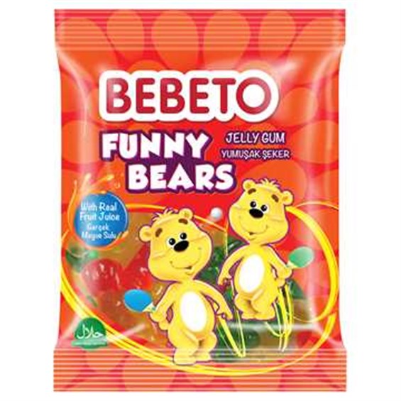 Bebeto Jelibon Ayıcık 80 gr