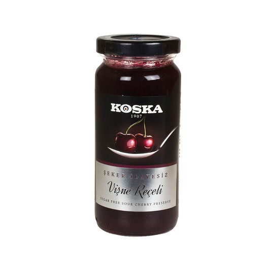 Koska Reçel Vişne Şeker İlavesiz 290 gr