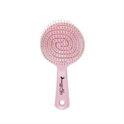 Nascita 3D Flexi Kontrol Açma Tarama Saç Fırçası Pembe 40