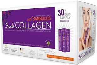 Suda Collagen Sambucus Vişne 40 ml x 30 Shots