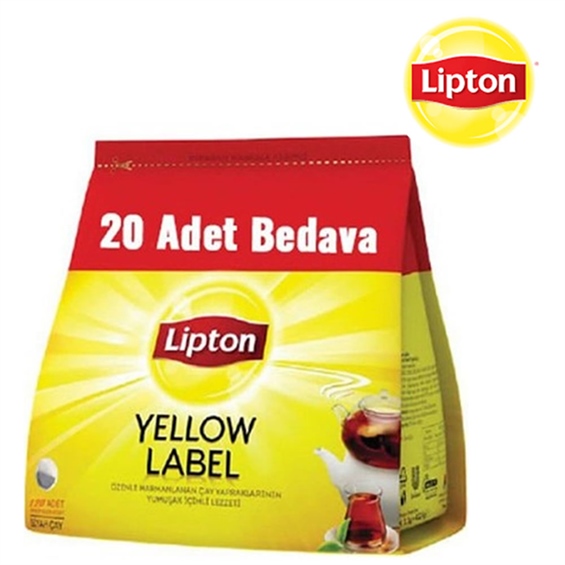 Lipton Yellow Label Demlik Poşet Çay 120'Li