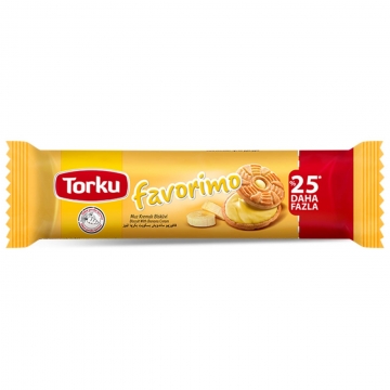 Torku Favorimo Muz Kremalı Bisküvi 61 Gr