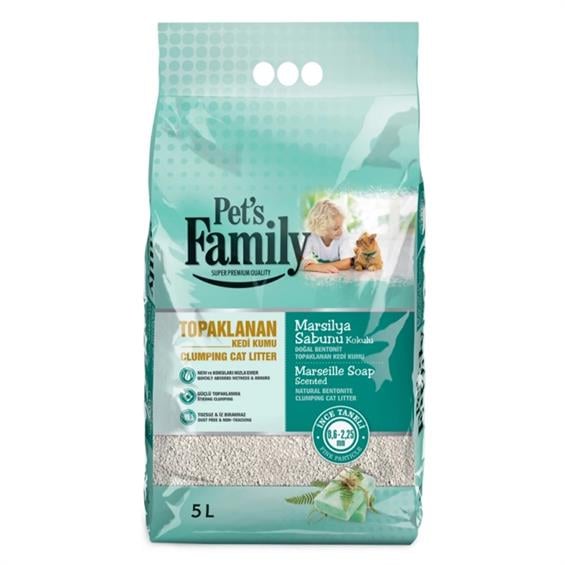 Family Pets Kedi Kumu Marsilya Sab.İnce 5lt