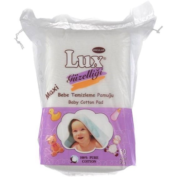 Lüx Maxi Bebek Temizleme Pamuğu 60'Lı