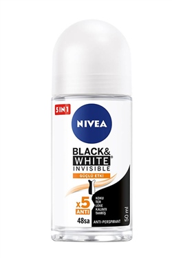 Nivea Men Roll-On Invısıble Black White 50 ml