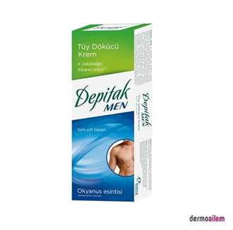 Depitak Men Tüy Dökücü Krem 100 ml
