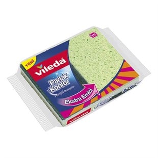 Vileda Parlak Konfor Bulaşık Süngeri 2'li Paket