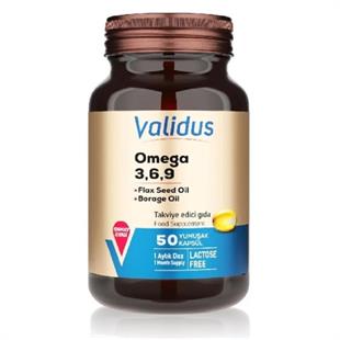 Validus Omega 3-6-9 50 Softgel