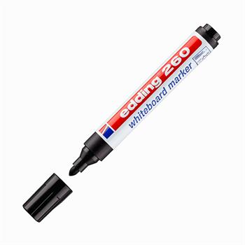 Edding Tahta Kalemi Yuvarlak Uçlu 1.5-3MM Siyah 260 ED26001