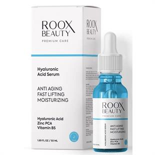 Roox Beauty Yaşlanma Karşıtı & Yoğun Nemlendirici Hyaluronik Asit Serum 50 ml