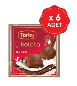 Torku Sütlü Çikolata 65 Gr x 6 Adet