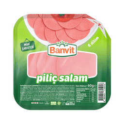 Banvit Piliç Dilimli Salam 60 G