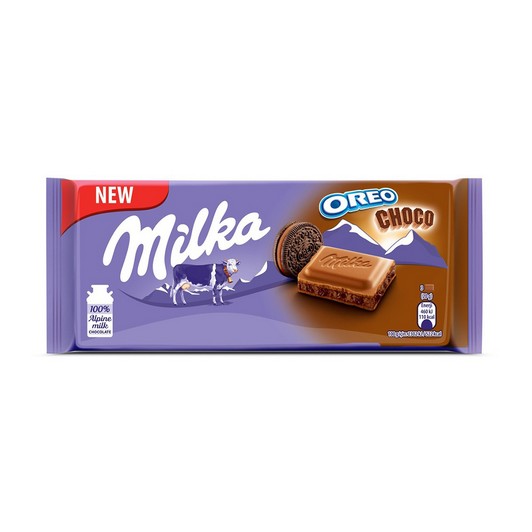 Milka Oreo Choco Tablet 100 Gr
