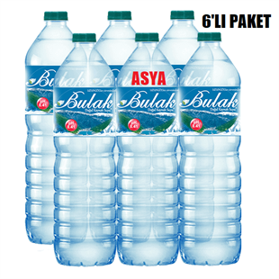 Bulak Su 6x1.5L Doğal Kaynak Suyu 6'lı Paket