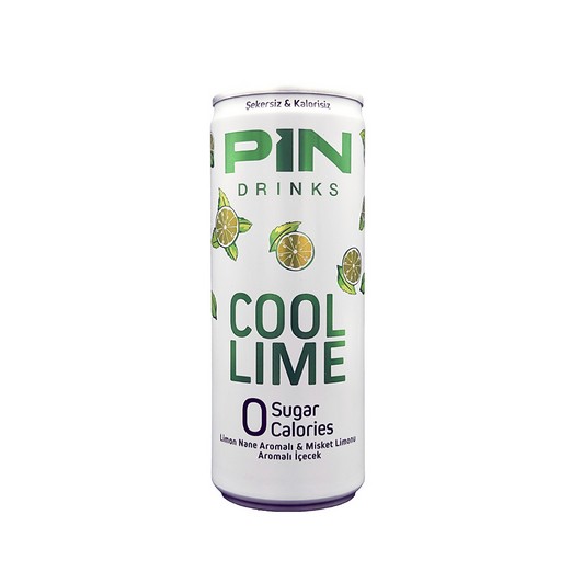 Pin  Cool Lime Soğuk Çay 250 ml Teneke