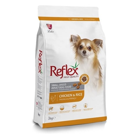 Reflex Küçük Irk Tavuklu Yetişkin Köpek Maması 3 Kg