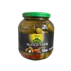 Kühne Salatalık Turşusu 1600 gr cam