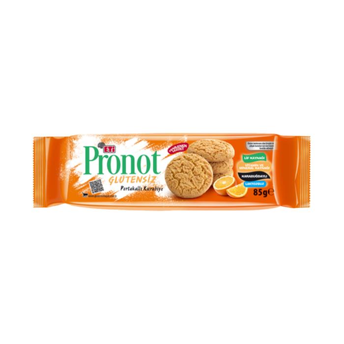 Eti Pronot Glutensiz Portakallı Kurabiye 85 Gr