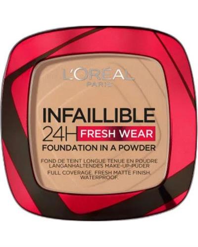 L'Oreal Paris Infaillible 24h Fresh Wear Pudra Fondöten 140 Golden Beige