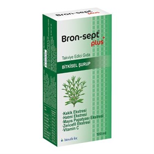 Bron-Sept Plus Bitkisel Şurup 100 ml