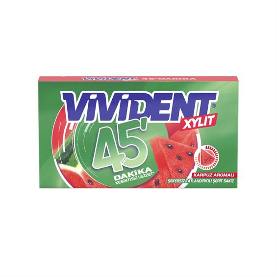 Vivident 45 Dk Karpuz Cüzdan 26 gr