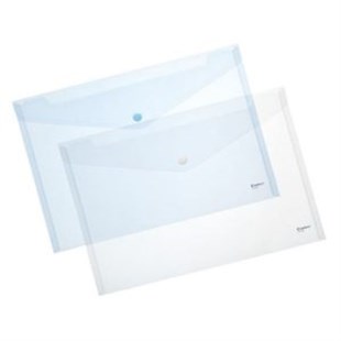 Comıx C310A1 A4 Çıtçıtlı Dosya Şeffaf Mavi