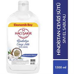 Hacı Şakir Sıvı Sabun Hindistan Cevizi Sütü 1500 Ml