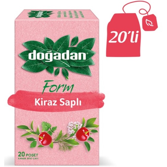 Doğadan Form Kiraz Sapı Çayı 36 Gr