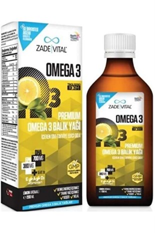 Zade Vital Miniza Omega-3 ve Yer Fıstığı Şurubu 150 ml