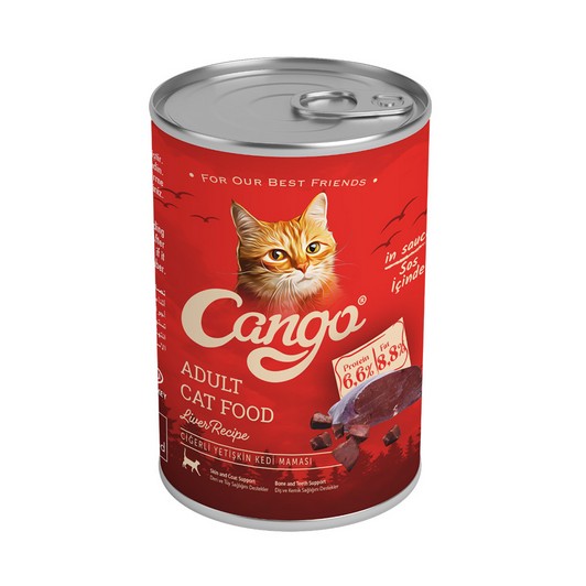 CANGO YET.KEDİ MAMASI 415 GR KUZU CİĞERLİ