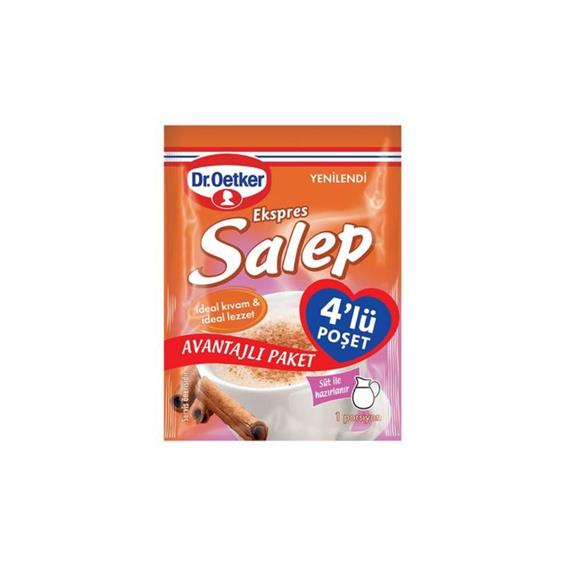 Dr Oetker Eksress Salep 4'lü 56 gr